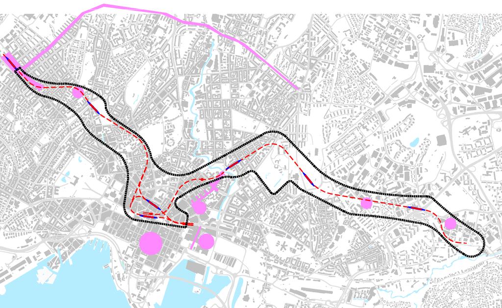 1.3.6 Planer under arbeid Nedenfor gis en oversikt over reguleringsstatus for de største prosjektene i planområdet. For nærmere informasjon om prosjektene gå inn i: http://innsyn. pbe.oslo.kommune.