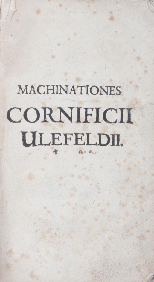Samtidig kobberstukket ex libris med våpenskjold (Antonius Biderman). 5 000,- Ehrencron-Müller VI, side 226.