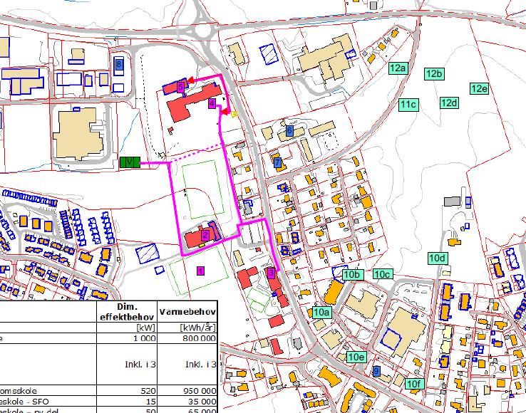 Aurskog energisentral Beregnet årlig forbruk på nesten 1 500 000 kwh/år Installert to fliskjeler på