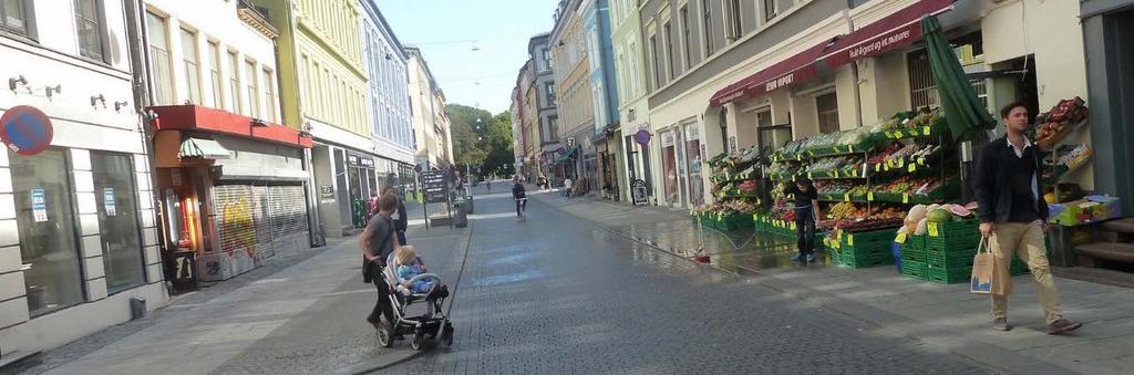 5. Møllendal - Fløen I Møllendal kan sykkelveien enten legges i en midlertidig trasé, eller der jernbanesporet går i dag. Det antas at jernbanesporet kan frigis om 15-20år.