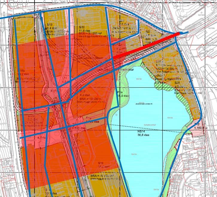 4. Krohnhaugen ny holdeplass Kronstad Det er trange partier ved husrekke i Krohnhaugen og under bro ved Inndalsveien. Valg av standard må ses i sammenheng med hele strekket.