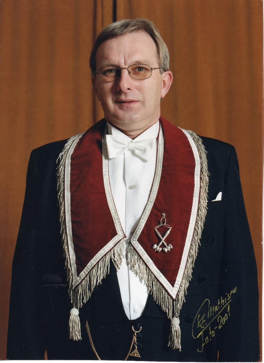 JOHAN WILHELM FRAAS JR. var Logens sjette Overmester, fra 1997 til 1999. Han ble født 23.11.1951.