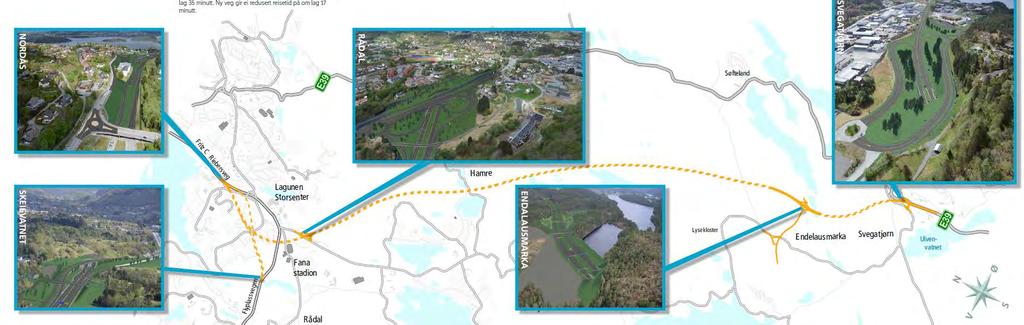 Hordaland E39 Svegatjørn Rådal, Elektro og styring 3 kontraktar for omlag 28,8