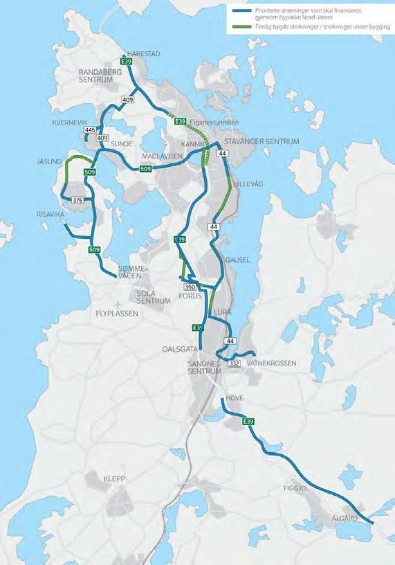 Rogaland Bypakke Nord-Jæren 30 mrd.