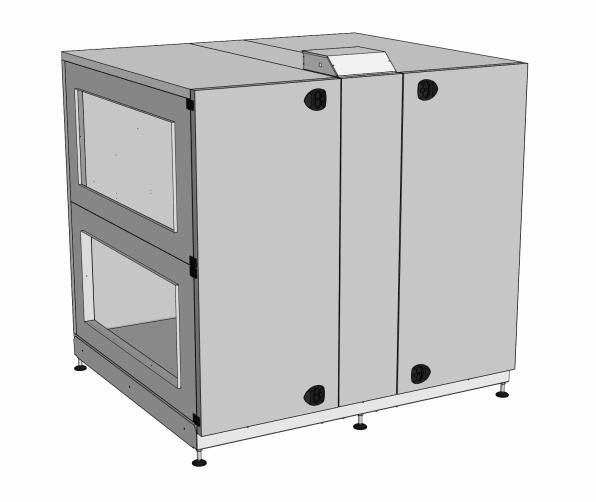 3003211-2014-04-15 VEX280HX VEX280HX uten automatikk VEX-aggregat med roterende veksler Aggregatet er levert med (fabrikkmontert): VEX280-1 VEX280-2... Incl.