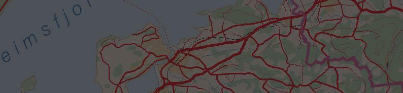 Målestokk 1:35 000 Friluftskart Inderøy m/volhaugen.