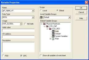 Testprogrammet som dere har lastet til PLS en skal fungere slik at hvis dere slår på bryteren som er koblet på selve PLS en (ILC 350), så skal blått lys slås på i det gule huset.