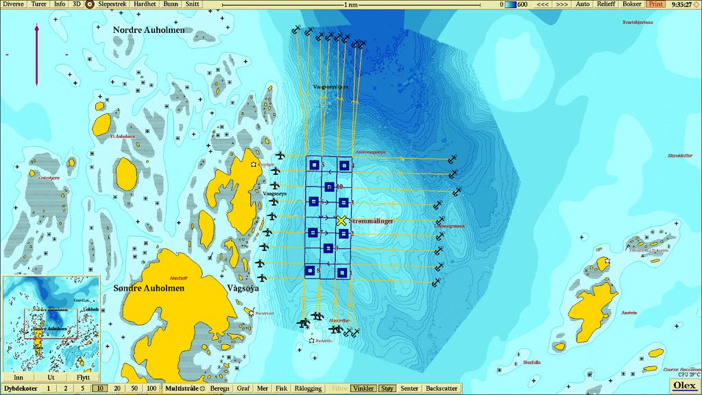 Oversiktskart med omtrentlig plassering av anlegget (rød firkant) i forhold til andre anlegg. Målestokk 1:160 000.