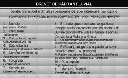 fluvial categoria A: