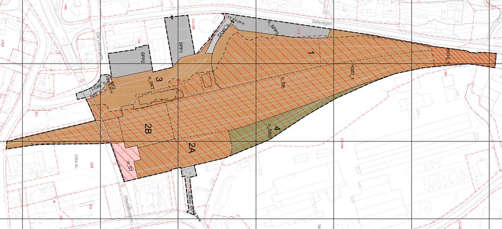 stasjonen. Parkeringsløsninger for bil og sykkel, samt overgang mellom buss og tog skal forbedres. Planområdet skal tilrettelegges for universell utforming.