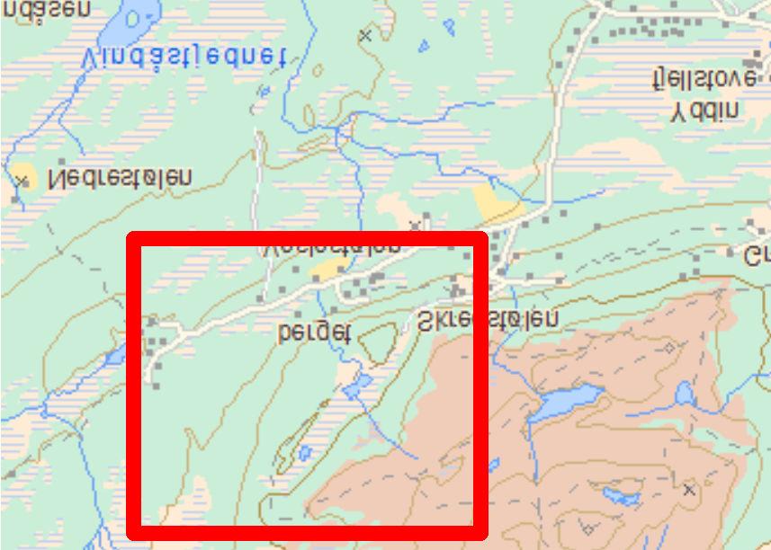 H7a H8a Tegneforklaring H8 Vurdert område Planomrade Arealbruk Bustad H7 H6 Forretning A1 H7b Industri Hytte Alpin LNF - Stølsreservat Parkering Faresone Nominell årlig frekvens >= 1/1000 Målestokk