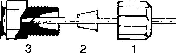 4 Installasjon 4.5 Tilkoblinger 4.5 Tilkoblinger Strømningsbane Peristaltic Pump P-1 kan tilkobles enten før eller etter en kromatografikonsoll.