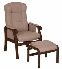 995,- RECLINER 6.995,- STOL + PALL 3.995,- JAZZ Recliner dess. 204/36 grå eller 204/14 ml. brun Bella.