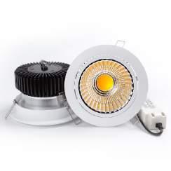 ARMATUROVERSIKT: SIRIUS LED-PROFF DOWNLIGHT Bredde Høyde Hulldiameter Modell Hulldiameter Høyde og bredde Wattstyrker Ø120 Ø 118-130 H85 x Ø138 10W 15W 20W Ø145 Ø