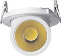 SIRIUS DOWNLIGHT BØYLE PROFF Spenning...AC100V-277V /50Hz-60Hz Driftstemperatur...-40 til +50 MEKANISKE SPESIFIKASJONER: Levetid...50.000 Timer - L70, ved 25 ºC Armaturhus...Støpt aluminium Kjøleribbe.