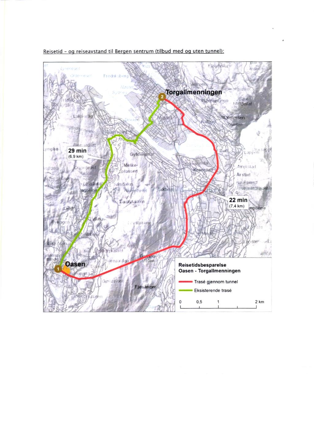 Reisetid - o reiseavstand til Ber en sentrum tilbud med o uten tunnel :, willmennigapp.3%...srytxr, 29 min (6 9 km) ; -xtere.:1''. ^ 7 t; las, j 1 I 415. (1.