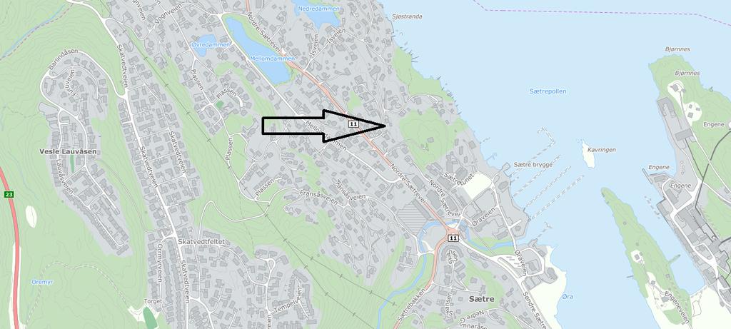 Sammendrag: Kommunen har mottatt søknad om endring av reguleringsplan for Sætre sentrum, planident 2070 fra Sivilarkitekt Helle Sjåvåg.