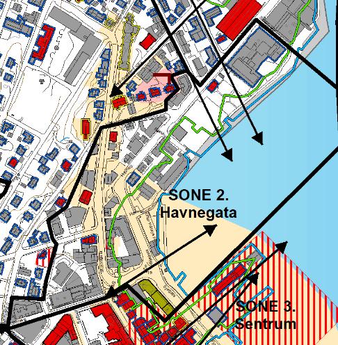 Sentralt for området kulturhistoriske verdi og sammenheng er de få bevarte industri murbygg i Jugenstil i tillegg til stor historisk verdi med landskapssturkuren til vågen Harstad hamn.
