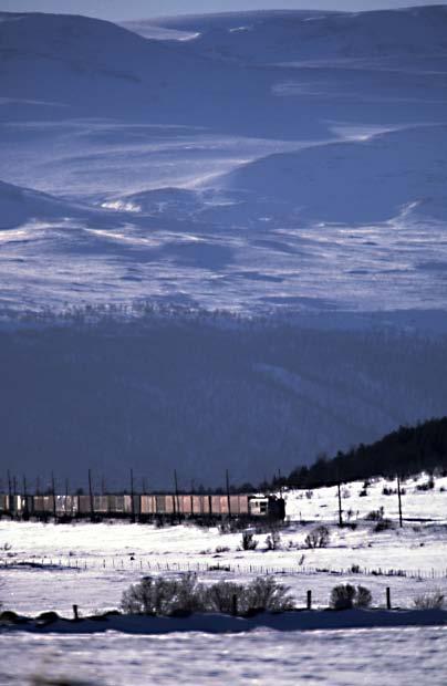 Godsvirksomheten: Inntekter og kostnader er preget av vanskelige driftsforhold Godsvirksomheten består av CargoNetkonsernet Driftsresultatet for godstogvirksomheten er - 85 MNOK (- 51 MNOK) To harde