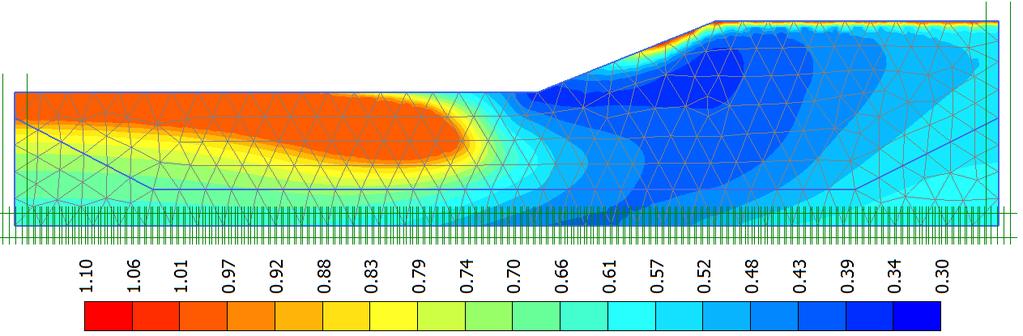 modell C-5: ξ=η beregnet  forlenget modell