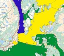 A B Figur 12. A) Økologisk tilstandsklassifisering av VF ved Husnesfjorden. Rød pil viser beliggenheten av Søral. B) Kjemisk tilstand basert på EUs prioriterte miljøgifter i samme området.