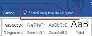 Hvor er hjelp i Office 2016?