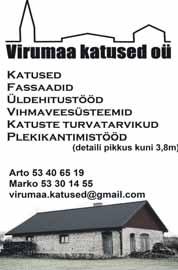 Tel 5567 7800 Eramute, elu- ja äriruumide suurpuhastus Põrandate vahatamine Igapäevane koristus Voodite ja voodivarustuse, tekstiilmööbli ja vaipade süvapuhastus ja vahupesu Kirby puhastussüsteemiga