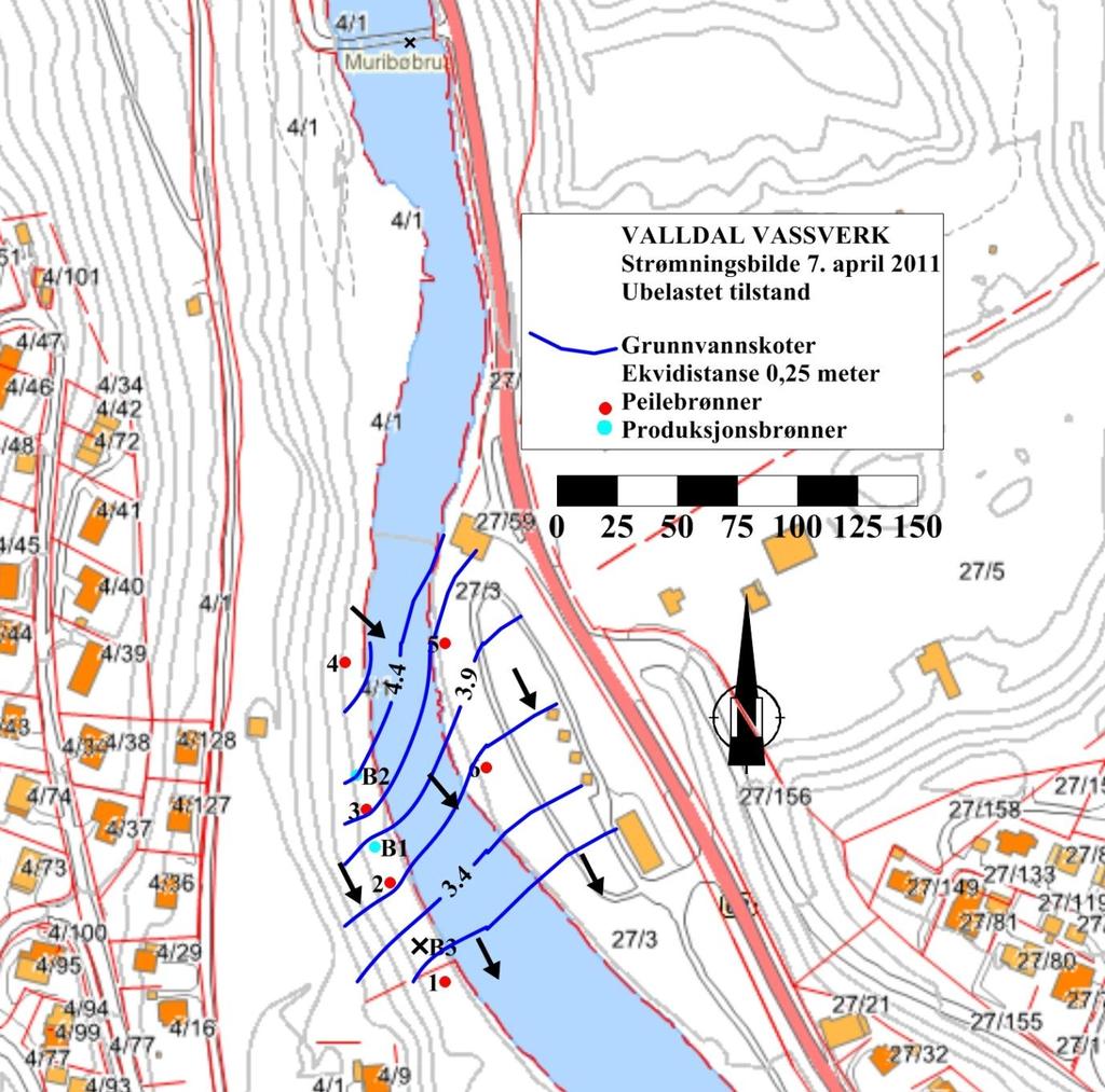 Søknad om konsesjon for grunnvannsuttak - Valldal vassverk 15 4.