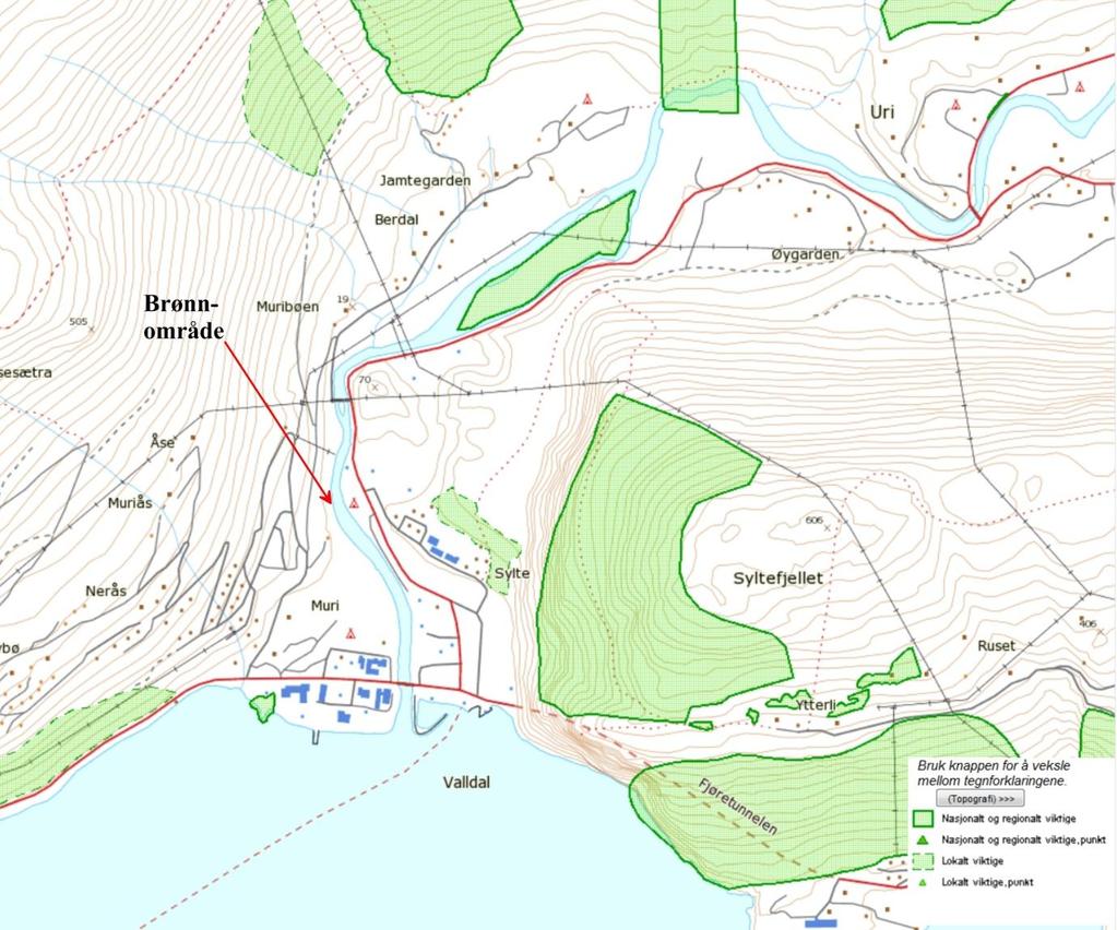 Søknad om konsesjon for grunnvannsuttak - Valldal vassverk 39 7.6.