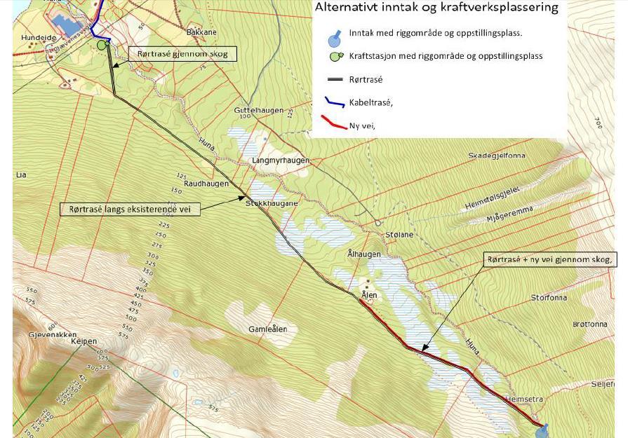 7 vassdraget. Mest fisk vart det fanga på stasjon 1, som ligg nesten nede ved sjøen i Hundeidvika.