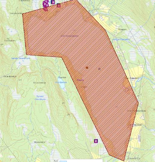 grunnvann som står i bakken fikk fritt utløp og grov og grov innover bakken og jeg måtte få kjøpt 40 tonn pukk for å stabilisere grunnen bak hytta.