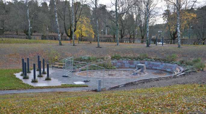 SANDSBORG, STOCKHOLM. Gravsette aske med hjelp av vann FAGDAGER, 13.