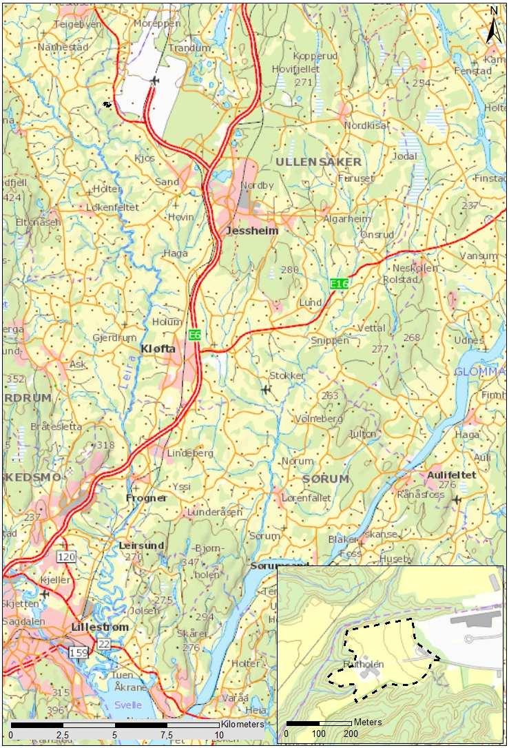 Rutholen gbnr. 39/8 som er fylt på nedover skråningen, er svært tykke (opp til tre meter i følge grunneier), men avtar nede på flaten. Her varierer tykkelsen på toppdekket generelt fra 30-40 cm.