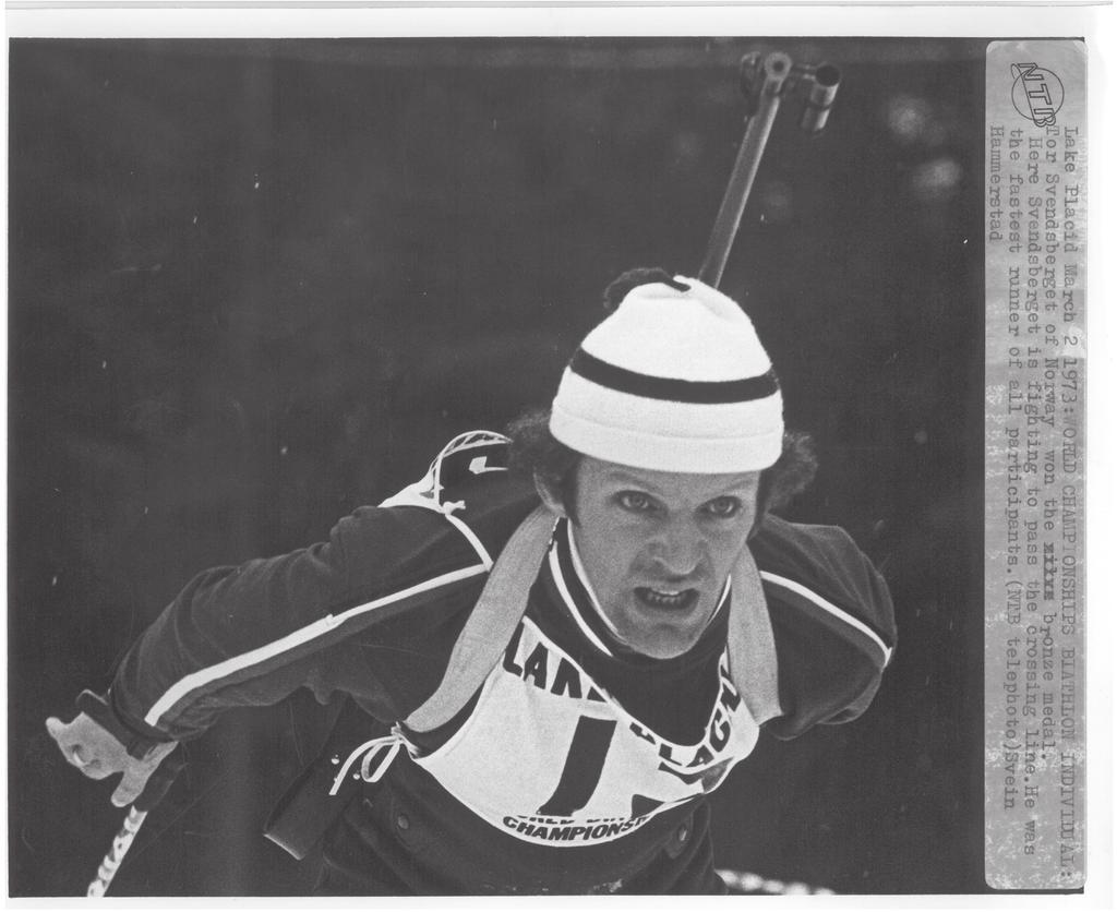 Foto: Svein Hammestad, NTB Bronsemedaljevinner i Lake Placid i 1973.