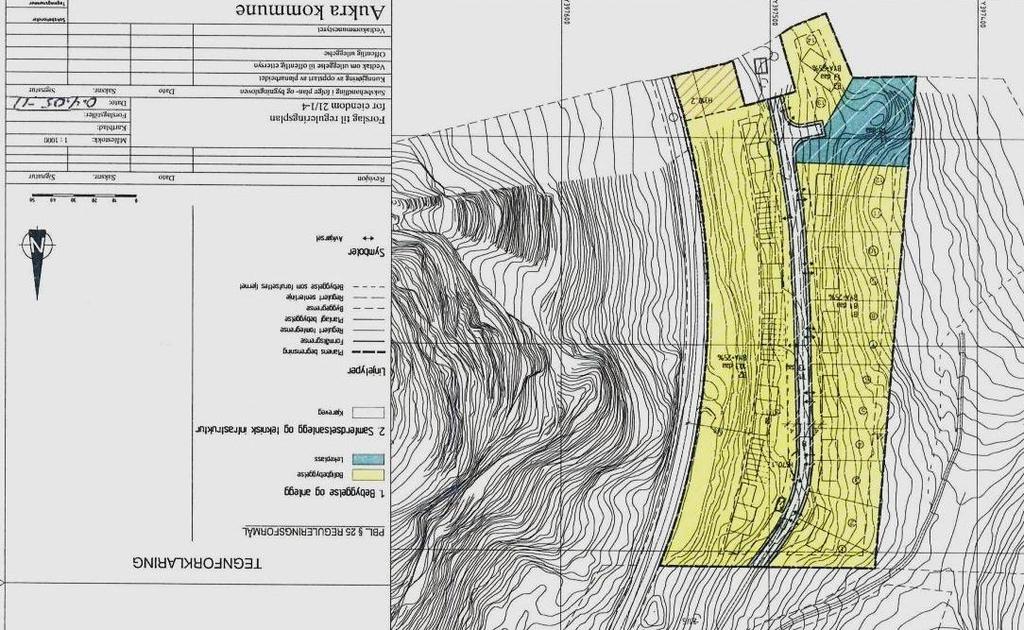 Støyutredning 21/1-7 Aukra kommune 4 1 INNLEDNING Det er i henhold MD s støyretningslinje for behandling av støy i arealplanlegging (T- 1442/erstattet av T1521(juli-08)), gjennomført en utredning fra