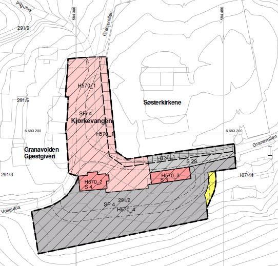 Endring av reguleringsplan for Granavollen Ny veg til parkeringsplass m.m. - Planbeskrivelse 6 2.4.