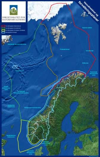 Helhetlige forvaltningsplaner for havområdene Lofoten-Barentshavet: St meld 2005 Oppdateres 2011 Ny st.