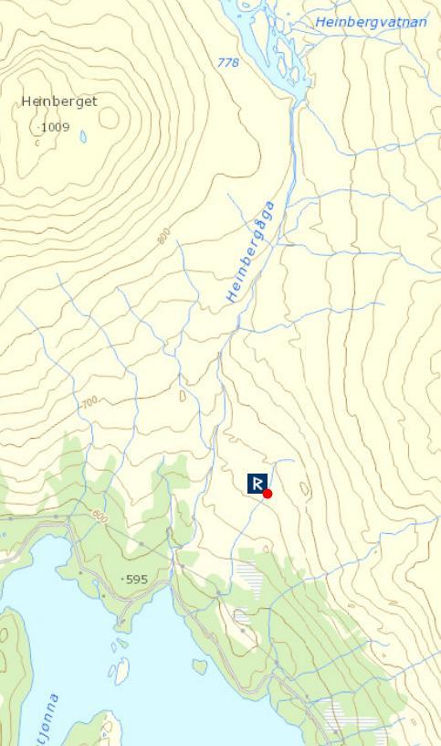 8 Sametinget Sametinget har opplyst at det foreligger et automatisk fredet samisk kulturminne ved Heinbergåga.