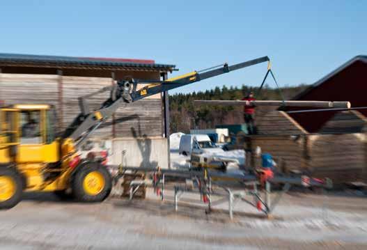 Tiltrotatoren øker i seg selv sikkerheten fordi det blir færre maskinforflytninger og fordi behovet for manuelt arbeid på arbeidsplassen avtar.