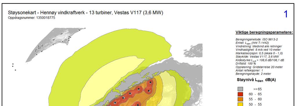 10 (11) DETALJPLAN 4. RESULTATER - STØYSONEKART Støysonekart utarbeides normalt både med beregningshøyde 4 meter og 1,5 eller 2 meter over terreng.