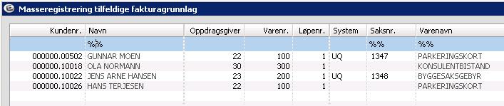 Antall godkjenningssteg vil være anhengig av hvordan saksgang er satt opp. I eksemplet over skal ordren godkjennes av en saksbehandler før den overføres til Fakturering.