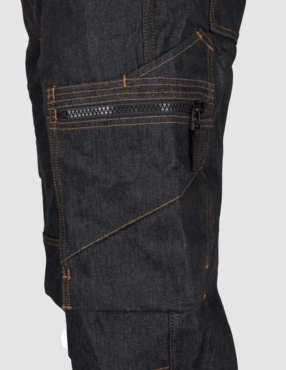 P15 Arbeidsbukse produsert i Cordura denim for ekte jeans utseende og følelse.