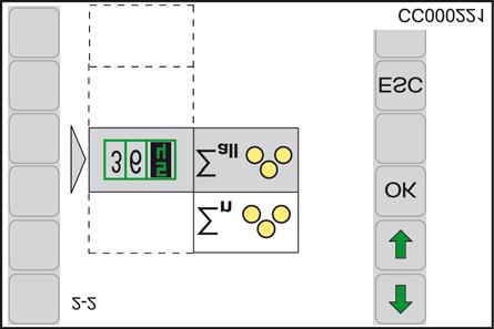 Pos: 40.8 /BA/Info-Center/CCI-ISOBUS-Terminal/CCI-Rundballenpressen/Hauptmenüs/Hauptmenü 2 Zähler/Menü 2-2 Gesamtballenzähler Fortima, Comprima Solo @ 25\mod_39697847508_06.