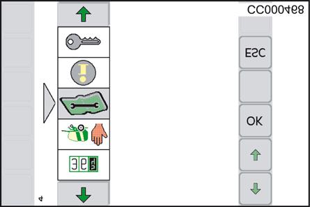 Pos: 40.88 /BA/Info-Center/CCI-ISOBUS-Terminal/CCI-Rundballenpressen/Hauptmenüs/Hauptmenü 4 Service/Hauptmenü 4 Service Fortima @ 80\mod_35388748_06.docx @ 703636 @ 2 @ Pos: 40.