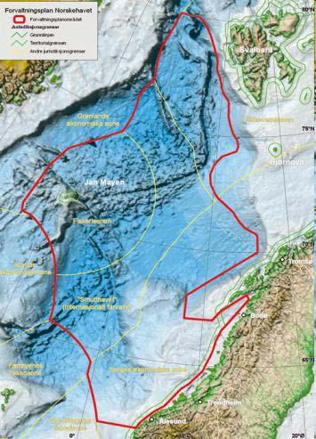 helhetlige forvaltningsplaner av havområdene. Utstrekningen av forvaltningsområdene presenteres i Figur 11.