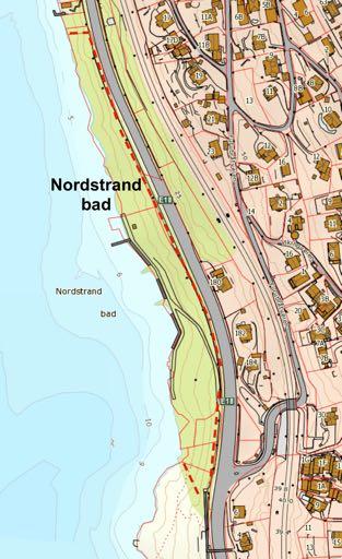 Nordstrandbad Gnr/bnr156/2og182/365og638.Mosseveien183/185. OgsåkaltNordstrandsjøbad. OpparbeidetbadeplasssomforvaltesavBymiljøetaten. Beskrivelse Areal16585m 2.