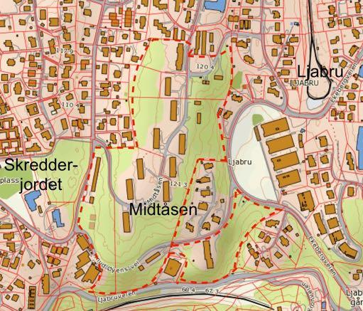 Midtåsen Gnr/bnr184/45+50?+55+56+57+94 Borettslagetseiendom.