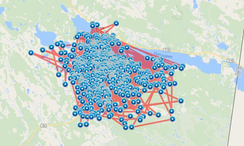 (148 dager) 11 km 2 Engerdal