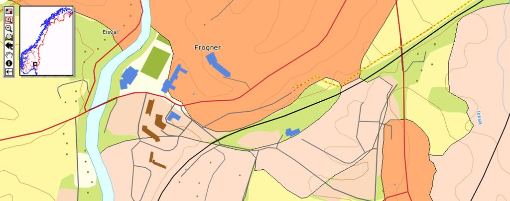 Frogner kirkegård, Sørum 4 1 INNLEDNING Foreliggende rapport inneholder resultat fra de grunnundersøkelser, stabilitetsberegninger og vurderinger av planlagt oppfylling ved Frogner kirkegård som