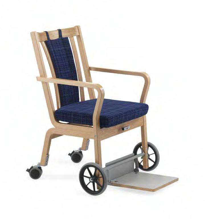 armrest and wheels on front legs Duun Stuhl mit Vorderbein Rollen G* Duun stablestol med seteløft Duun